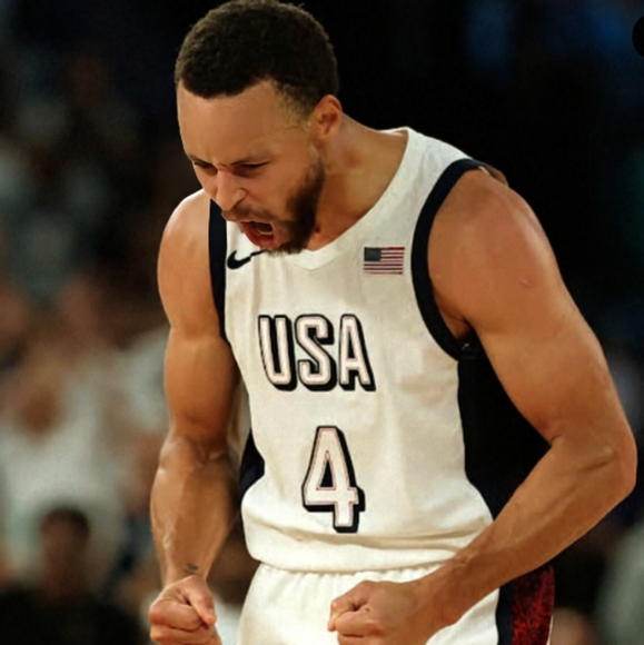 STEPHEN CURRY 2024 USA VS SERBIA 36 POINT PERFORMANCE 8.5x11 GLOSSY POSTER SET! - Picture 5 of 5